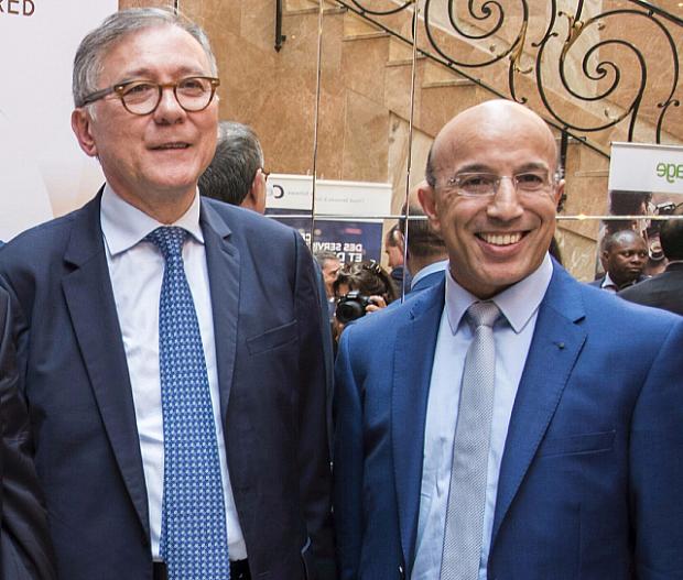 Khadiri et Denis Lesprit President de la cncc